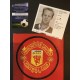 Signed picture of Peter Jones the Manchester United footballer.